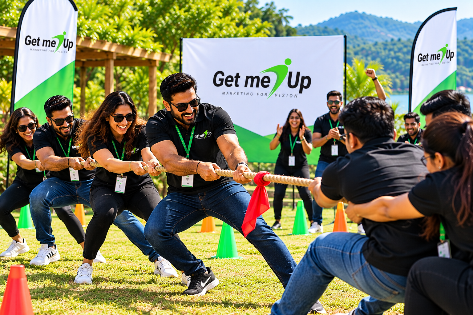 Tug of War Team Building Activity
